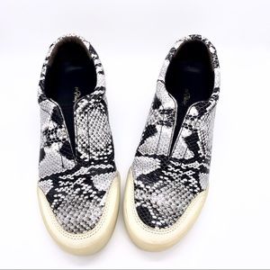3.1 Phillip Lim snake skin slip on shoes sneakers